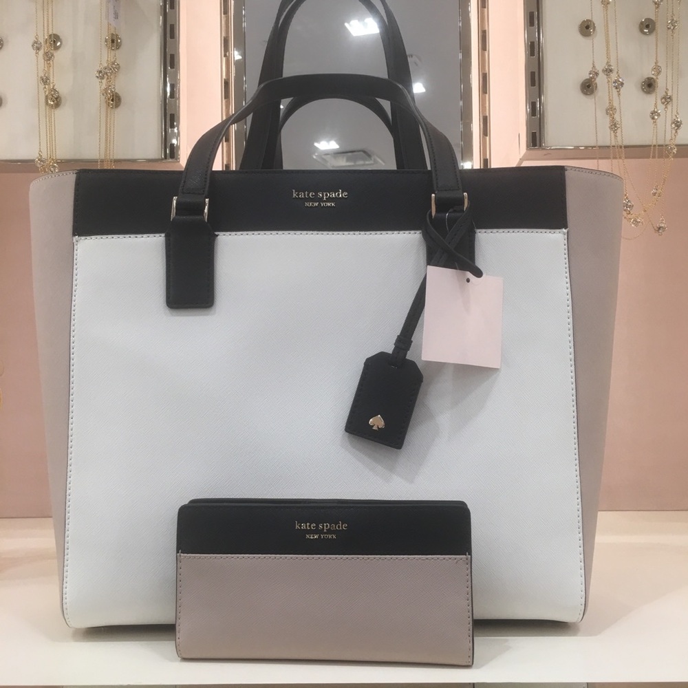 Kate Spade Large Laptop Tote and Wallet Set